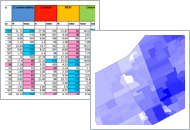 Electoral demographics maps